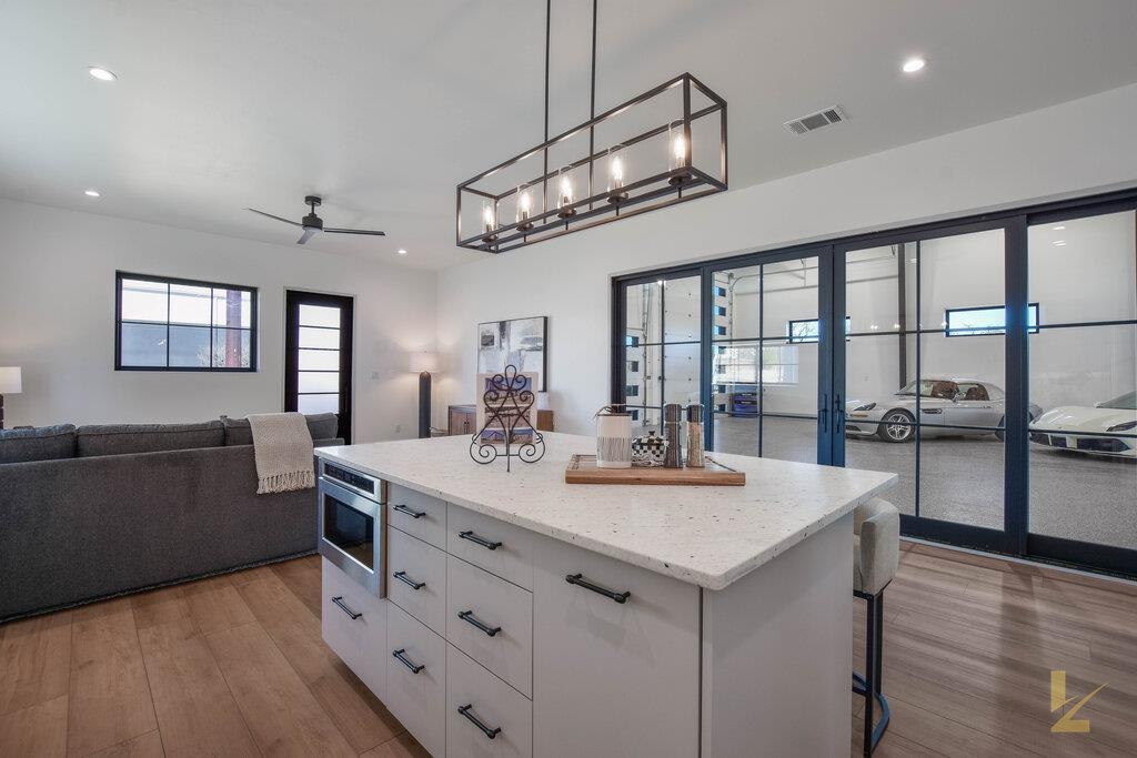 Inside the flagship residence